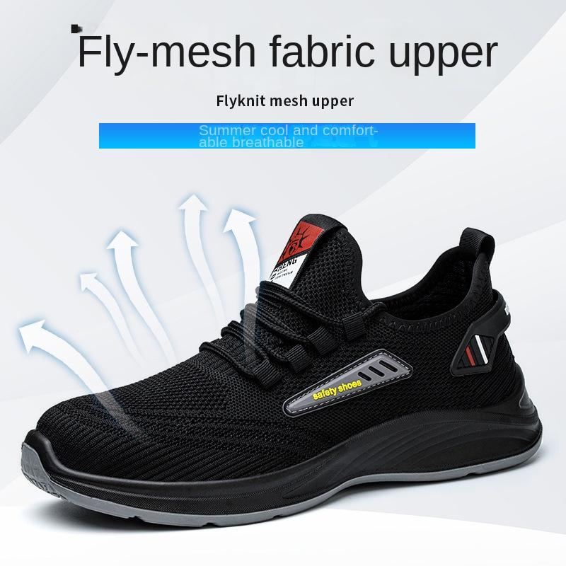 Labor Insurance Shoes Anti-smashing, Stab-proof, Wear-resistant, Oil-resistant, Acid-alkali Safe Work Shoes