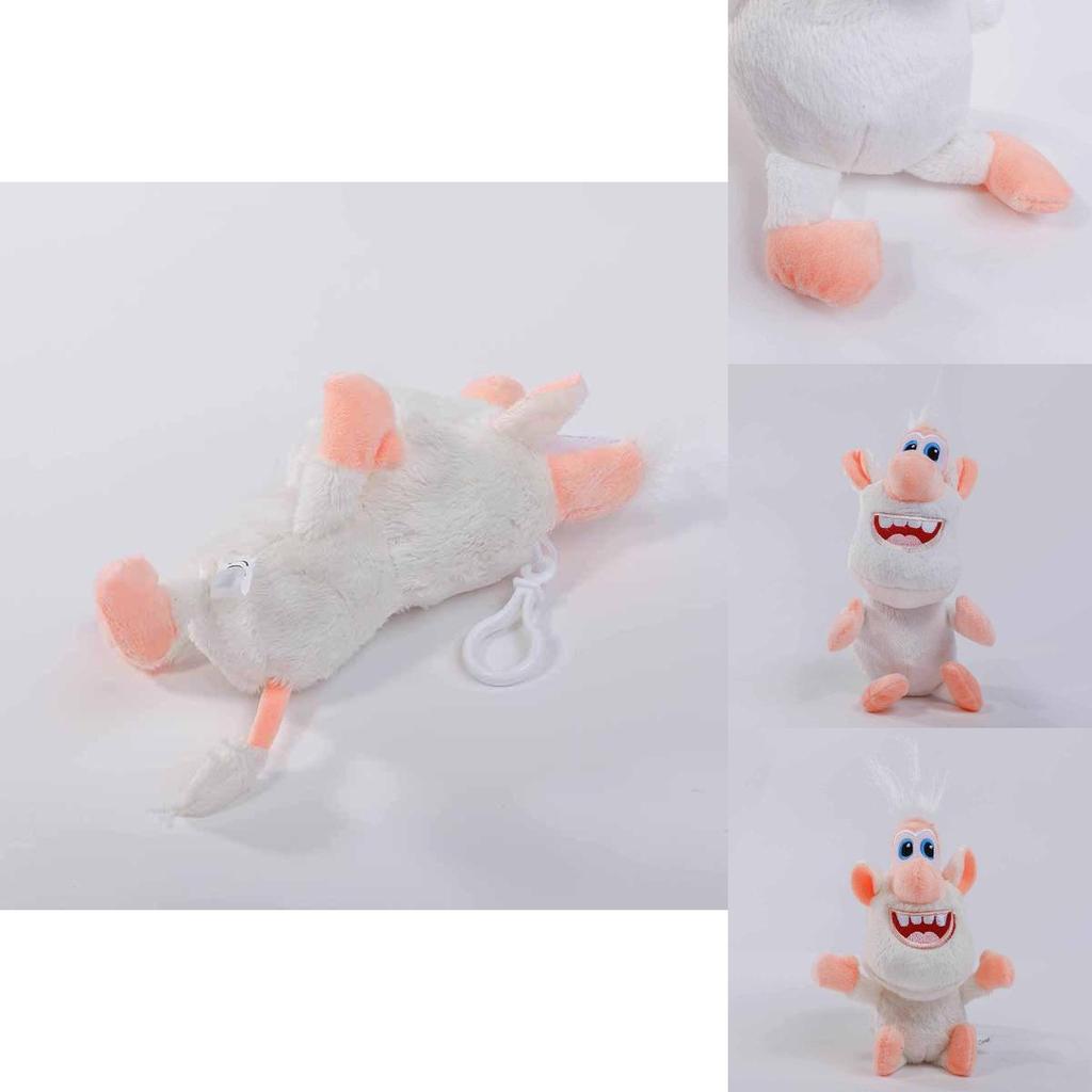 Adorabile Anime Buba Boba Maialino Bianco Brownie Peluche Morbido Giocattolo Riempito Per Bambini