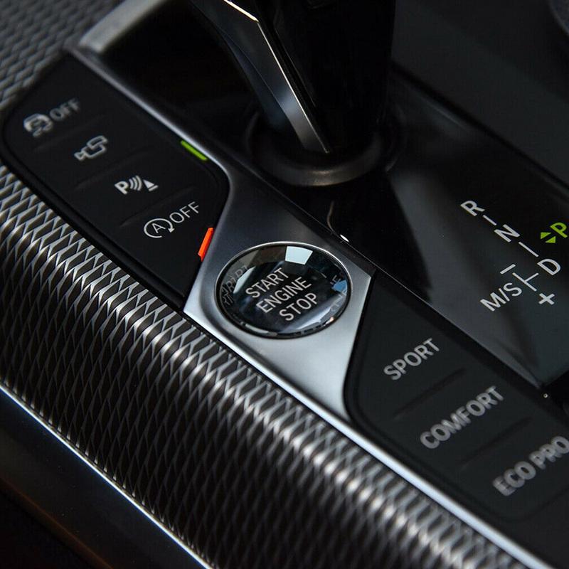 Artudatech Engine Start Stop Switch Button Cover For BMW F Chassis F30 F31 F20 F21 Crystal Car Accessories