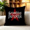 VVintage Album Art The Smashing Pumpkins  Square DoubleSided printed Pillow Case Bedroom Bedside Pillow Sofa Cushion Cover