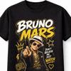 Bruno Mars 24K Magic The RoUnisextic Tour Funk Pop Music Camiseta Unisex