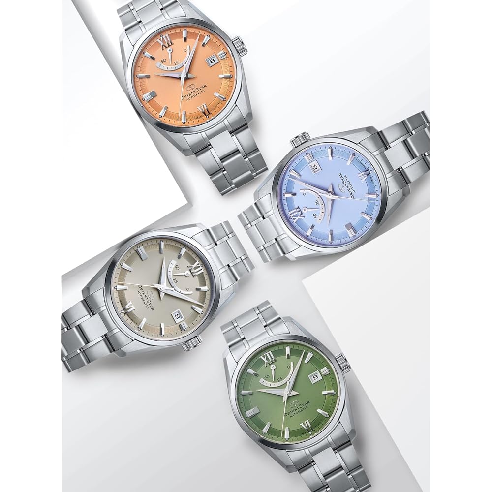 Orient Star Automatic Mechanical Watch Contemporary Date Japan Made Men's Copper 2-Year Warranty