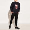 Emporio Armani Logo Letter Print Crew Neck Pullover Long Sleeve Sweatshirt Men Sweatshirt Black 6K1M96-1JUWZ-0055