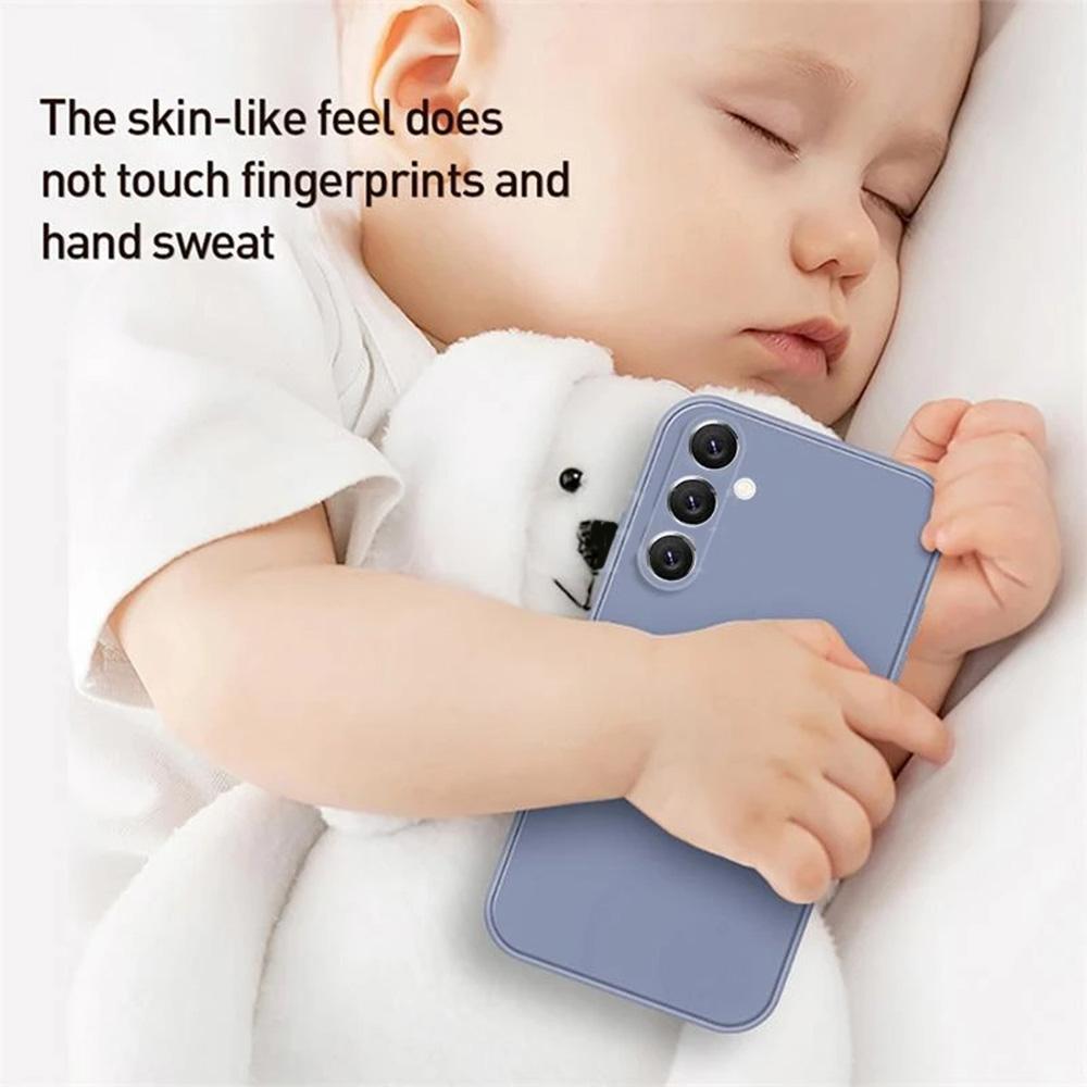 Shockproof Liquid Silicone Phone Case For Samsung Galaxy A54 5g A53 A52 A51 A14 A71 A13 A12 A21s A73 A72 A34 A50 A33 A32 Cover
