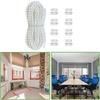 8Meter Roller Blind Cord Including 8 Roller Blind Chain Connectors for Venetians and Roman Shade