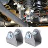1 Pair ATV Shock Adapter Mount with Screw Enhanced Driving Comfort Shock Mounting Bracket