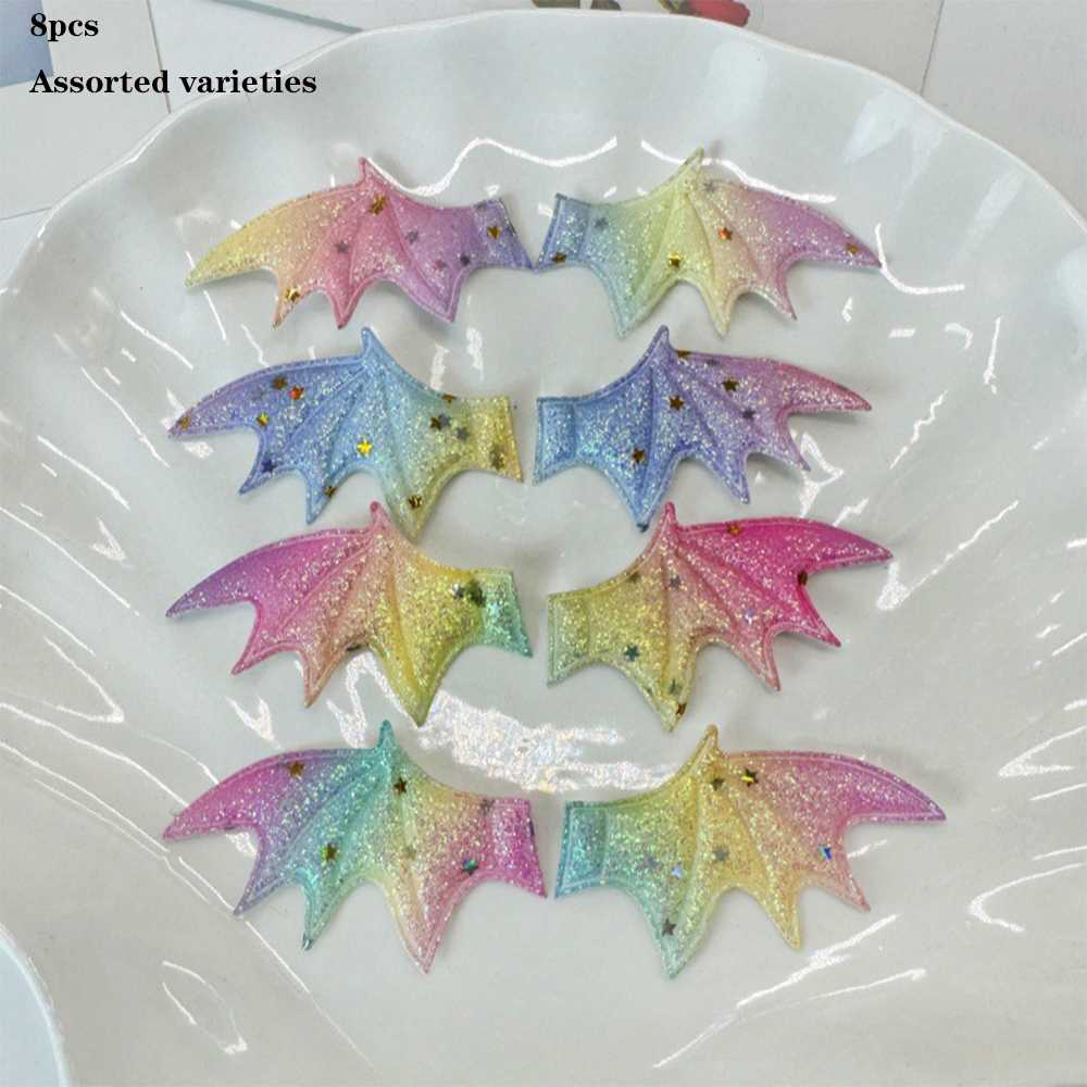 Leather Devil Bat Wings Handmade DIY Accessories Halloween Costume Vampire Hairpin Decoration Materials