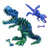3D Printing Of Shark And Dinosaur Body Joints With Movable Shapes, Free Swinging Toys, Decorative Gifts, New And Unique Animals