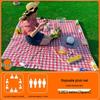 Tapis de Pique-nique Portable d'Extérieur - Imperméable, Épais, Parfait pour le Camping, la Plage ou les Sorties Printanières