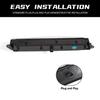 For 2007-2013 Mercedes GL320 GL350 GL450 LED DRL Fog Light Pair w/ Clear Lens