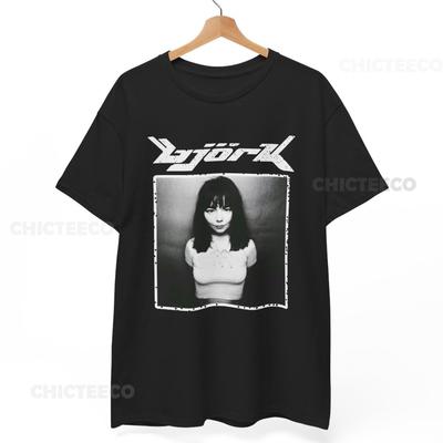 26 Björk Shirt  Vintage Bjork Logo Tee  Alternative Music Unisex Tee Unisex T-Shirt
