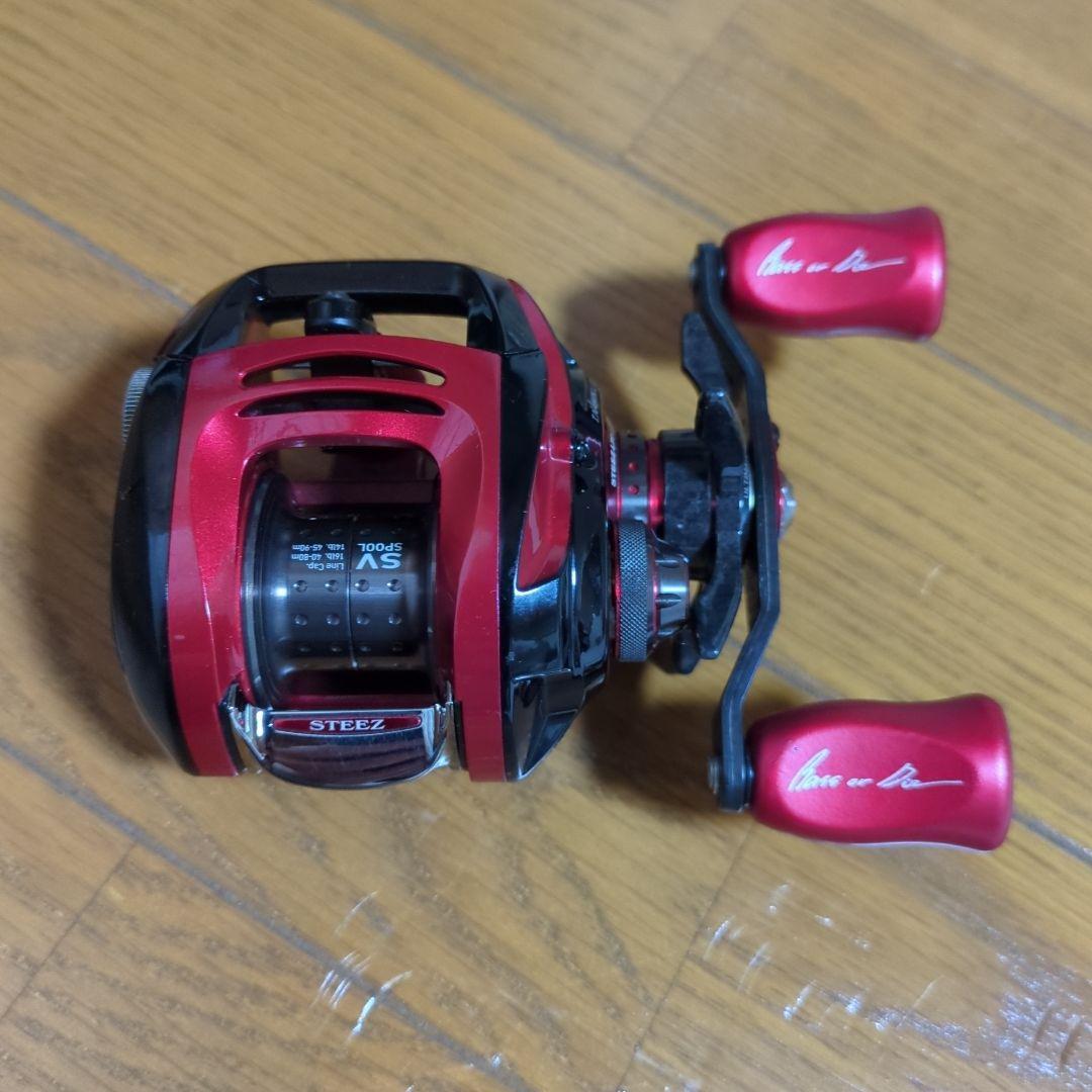 Used Daiwa STEEZ SV TW bait reel body