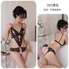 Sexy Sexy Lace Seduction Onesie Women's Transparent Pajamas Uniform Suit