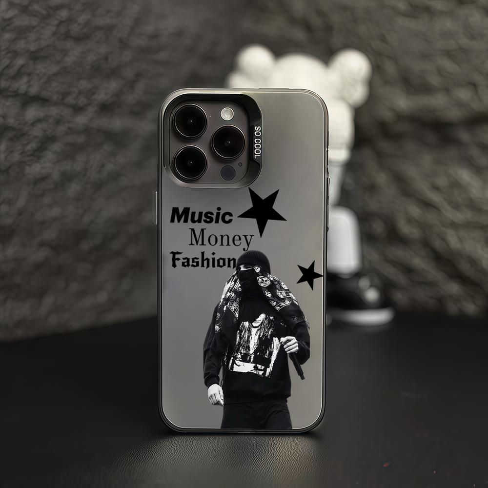 

Чехол для телефона для iPhone 17 16e 16 15 14 13 12 11 mini Pro Max X XR XSMAX Air Plus Противоударный Матовый Чехол ГОРЯЧИЙ Рэпер E-EsDeeKids iPhone 17