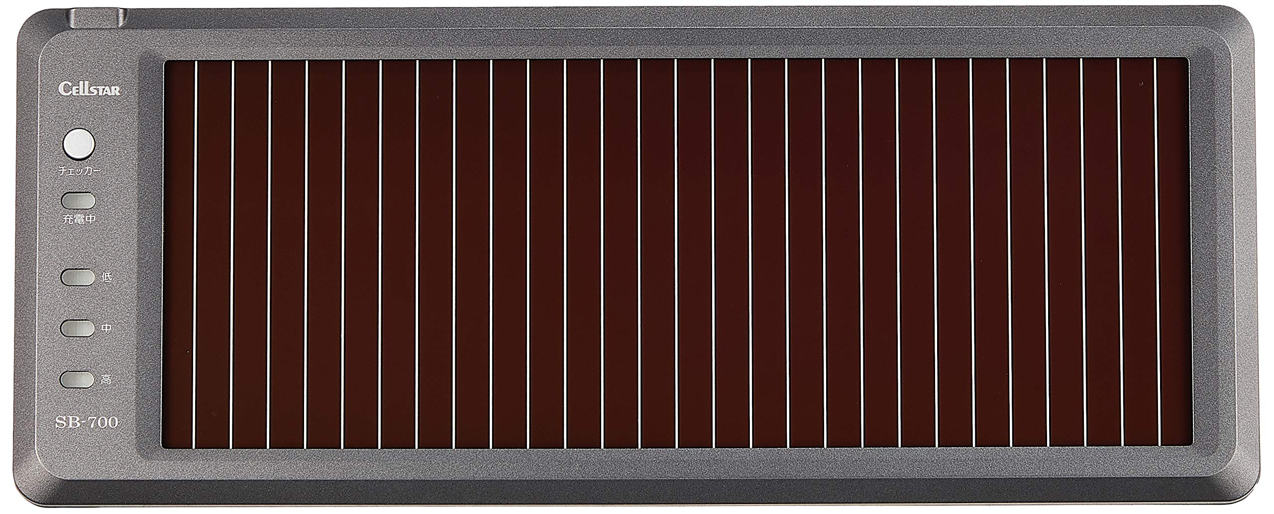 

CELLSTAR 12V 72mA Solar USB Charger SB-700 чёрный