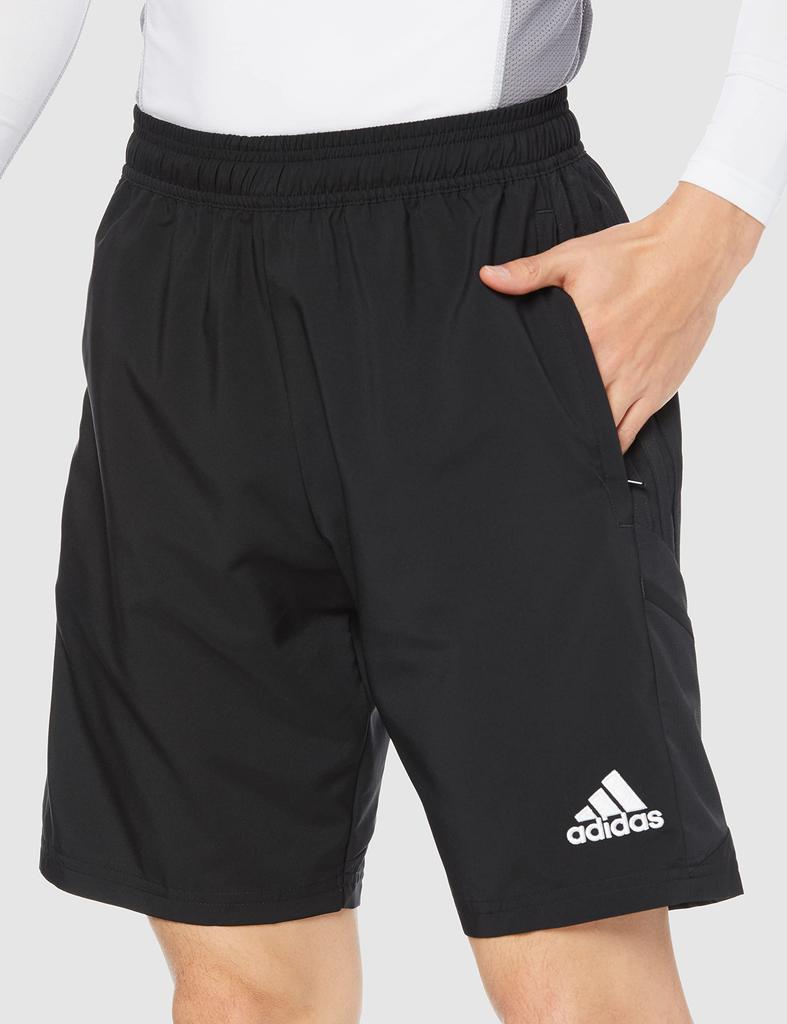 Adidas Condivo 22 Woven Soccer J2XO Men's Shorts, KMG09, Black/Black (HF0143)