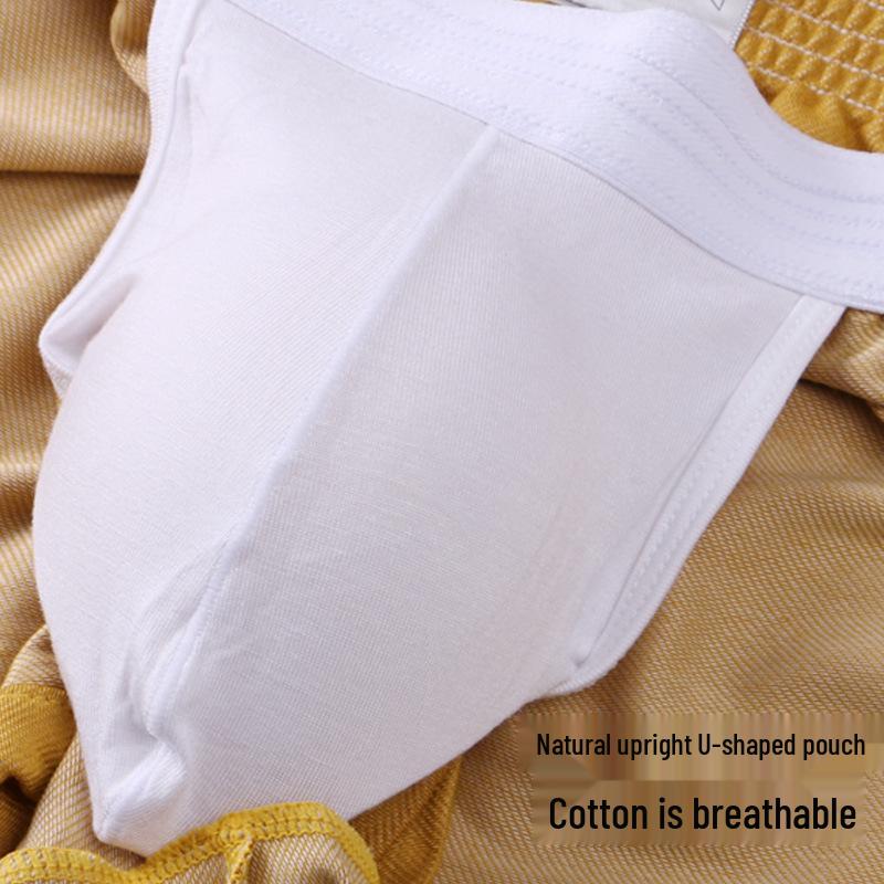 Men's Cotton Boxer Briefs - Fashionable & Comfortable Home Shorts