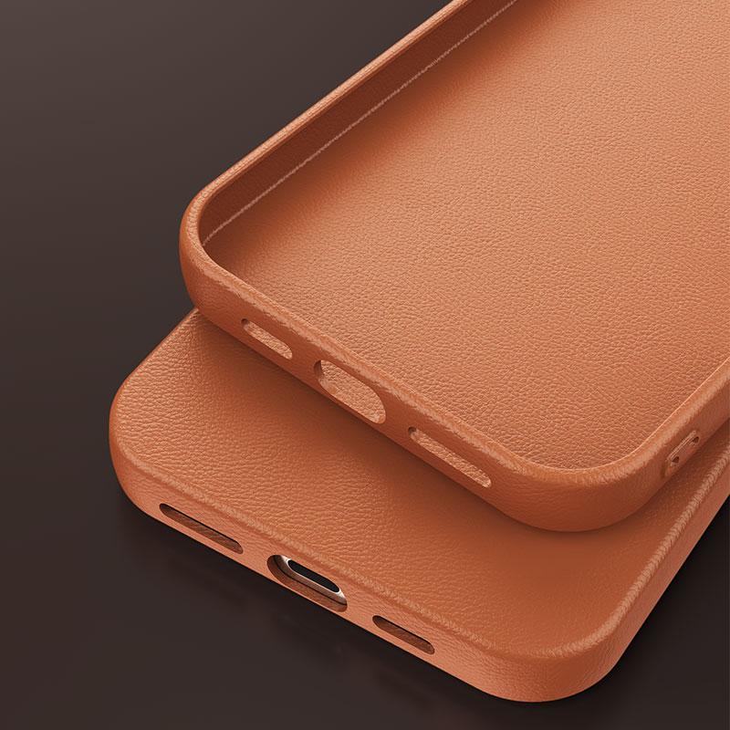Desert Orange Brown Silicone Phone Case For iPhone 16 Pro Max 15 Plus 14 13 12 11 16Pro 15Pro 14Pro Matte Cover Acssories