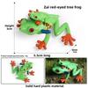 Animal Childrens Frog Plastic Model Toy For Educational Play Gift Collectors