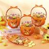 Halloween Pumpkin Candy Bucket Plastic Candy Container Trick Or Treating Baskets For Kids Trick Or Treating Supplies