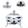 Buffet Warmer Chafer Chafing Dish Set Solid Fuel Boiler Catering for