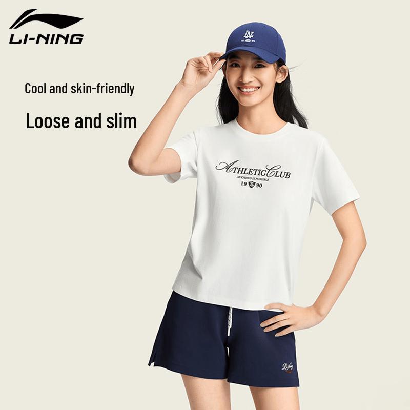 Li-Ning Women s Casual Breathable Short-Sleeve T-Shirt S