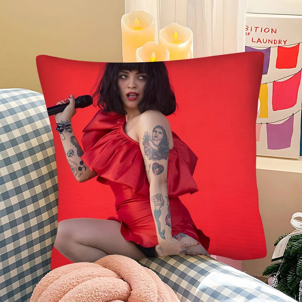 pc FEMME FATALE MMon LLaferte Pillow Case Fashion Square Pillowcase Bedroom Sofa Room Ins Decoration Leisure