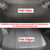 Pour Mazda 6e EZ-6 J90A 2024 2025 2026 Tapis de Coffre de Voiture en Cuir Anti-saleté Doublure de Rangement pour Bagages Coussin Tapis de Coffre Accessoires Auto