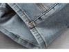 2023 Retro High-Waist Denim Shorts for Women – A-Line Slimming Straight Leg