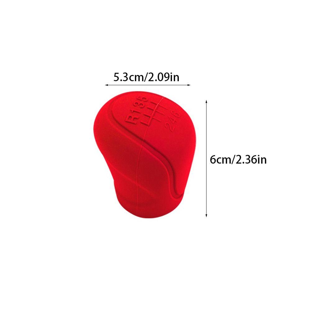 Car Gear Shift Knob Cover Non-Slip Manual 5 6-speed Car Handle Cover Car Grip Handle Protective Covers Car Interior Accessory
