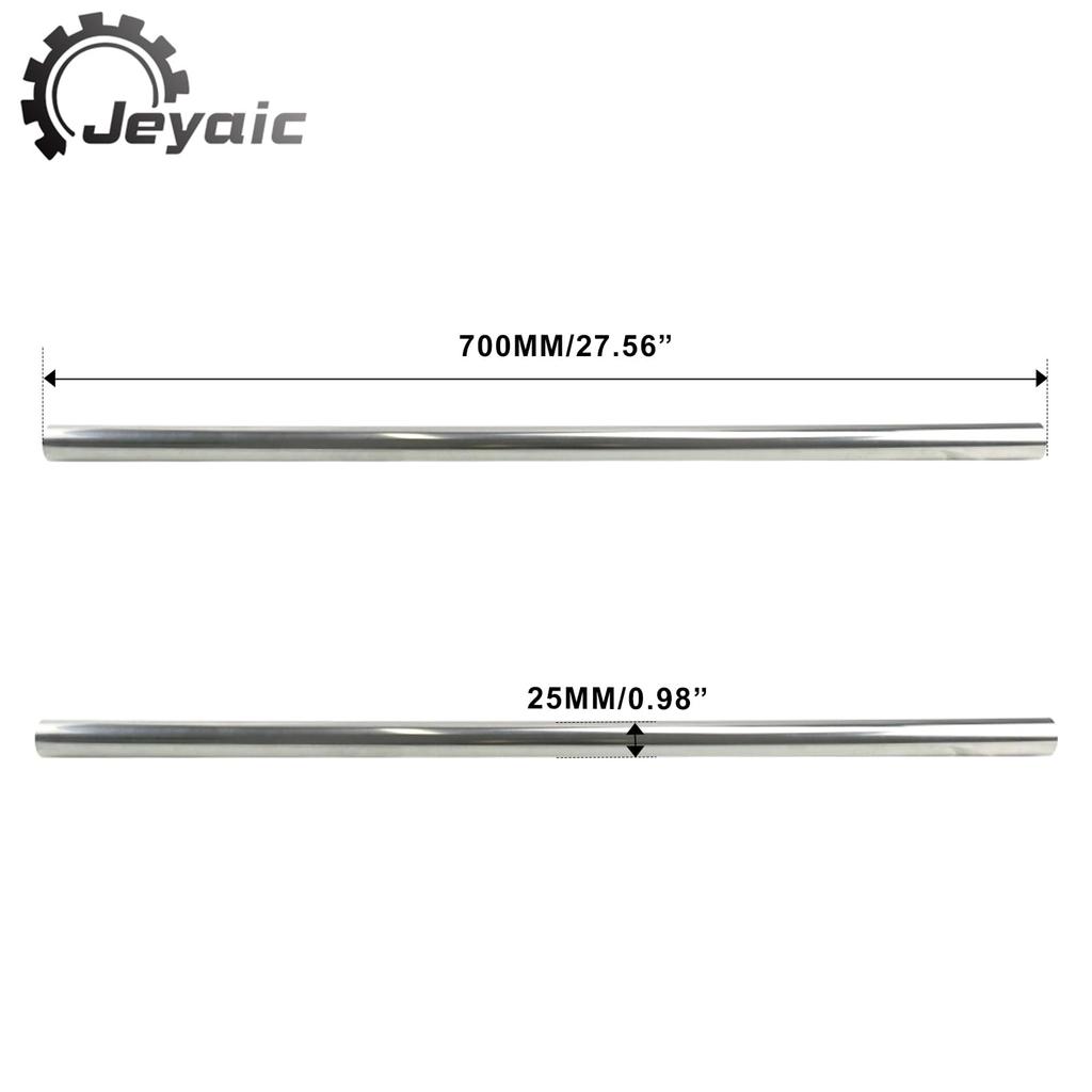 Jeyaic Car Storage Carrier Side Cross Left and Right Set for Kei and Compact with Special End Silver Bars, Bars, Ride, Cars, Non-Slip Caps,