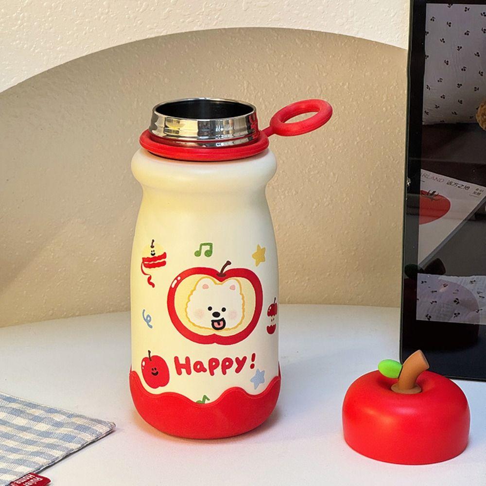 Cartoon Pattern Thermal Cup Large Capacity Insulated Cup New Coffee Cup  Gift