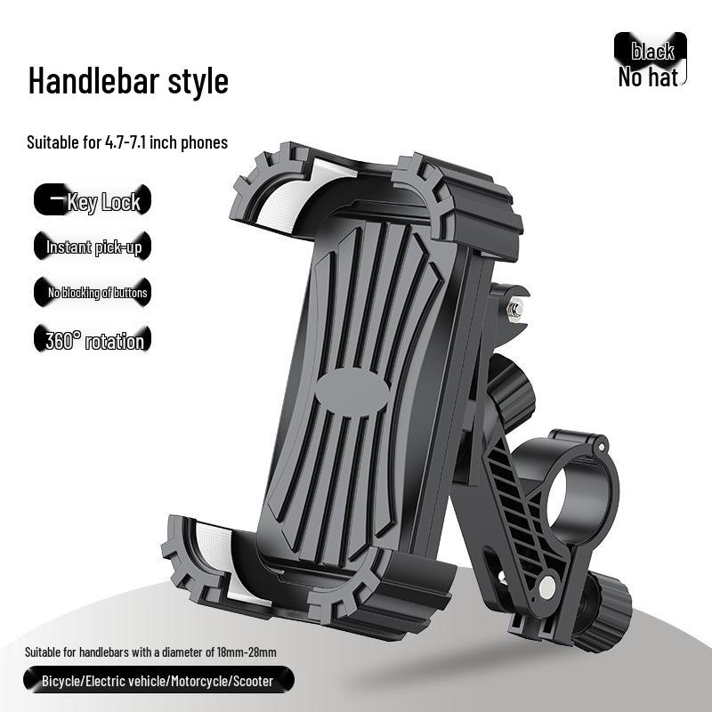 Stoßdämpfende Handyhalterung für Elektrofahrzeuge, Motorräder und Fahrräder für Mitnahmen