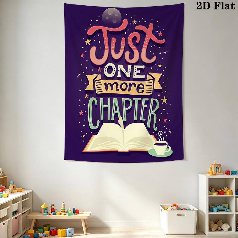 Gifts for Book Lovers Pattern Home Decor Tapestry, Wall Hanging, Decorative RV Wall Cloth.ZGT0914119