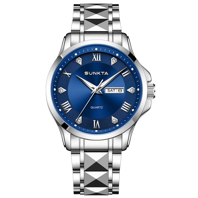 SUNKTA New Fashion Womens Watch LIGE Elegant Luxury Quartz Wristwatch Waterproof Luminous Steel Watches Ladies Gift Reloj Mujer