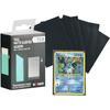 Card Sleeves - Konix - Matte Sleeves 66 X 91 Mm Competition - 100 Sleeves - Magic The Gathering, Pokémon - Turquoise Blue