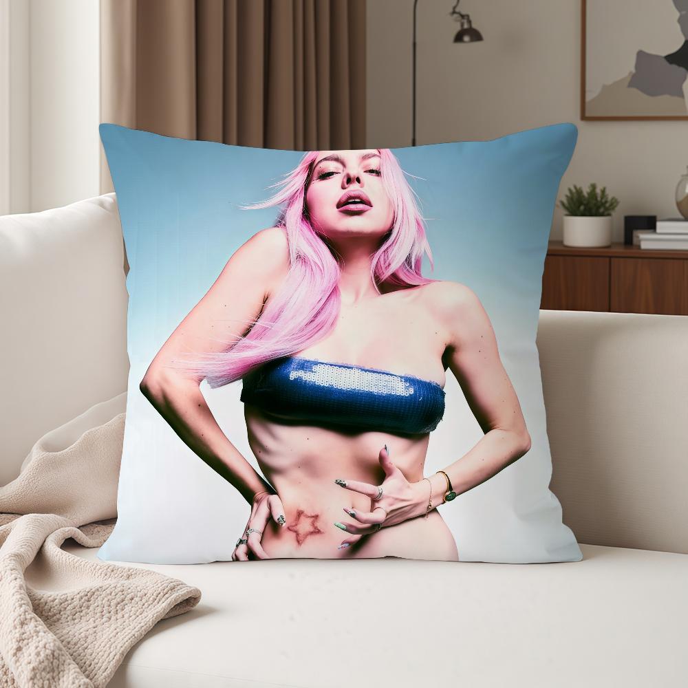 Singer Adela Jergova The Provocateur Pillow Case Suitable For Bedrooms Living Rooms Cars Home Decoration