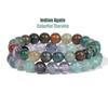 2Pcs/Set Bracelets For Women Natural Stone Bracelet Set Agates 8mm Beads Bangle Turquois Crystal Bracelet Me… More