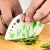 9 Löcher Kräuterentferner Edelstahl Kräuterschäler Küche Gemüseblatt-Entfernungswerkzeug für Grünkohl, Blattkohl, Thymian, Basilikum, Rosmarin-Entferner