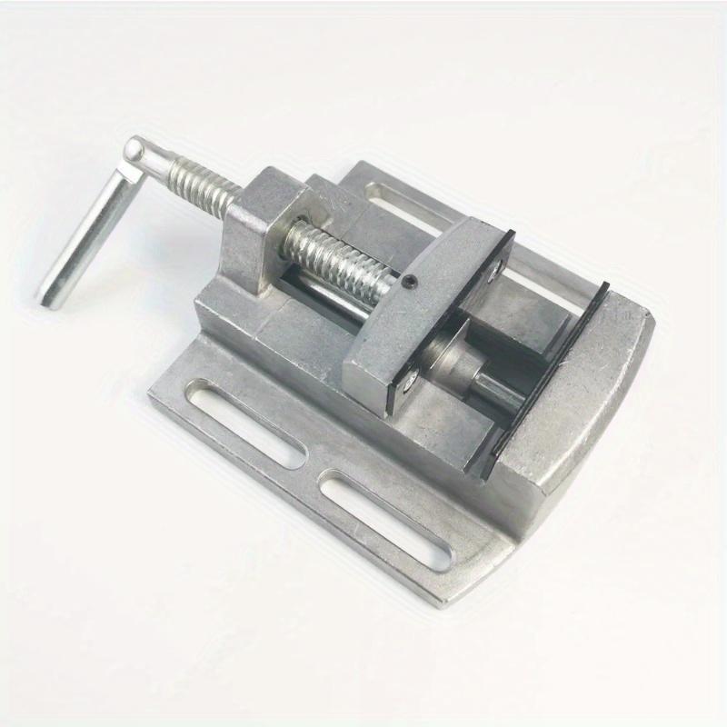 1pc Aluminum Drill Press Vise Flat Pliers Mini Drill Chuck Multi Tool Manual Clamp