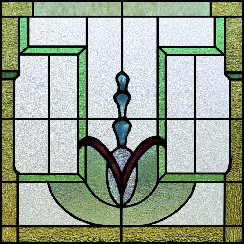 

Custom Size Stained Glass Window Film Frosted Privacy Static Cling Retro Prairie Matte Stickers Shower Kitchen Office Home Decor (as the picture,40X40cm)