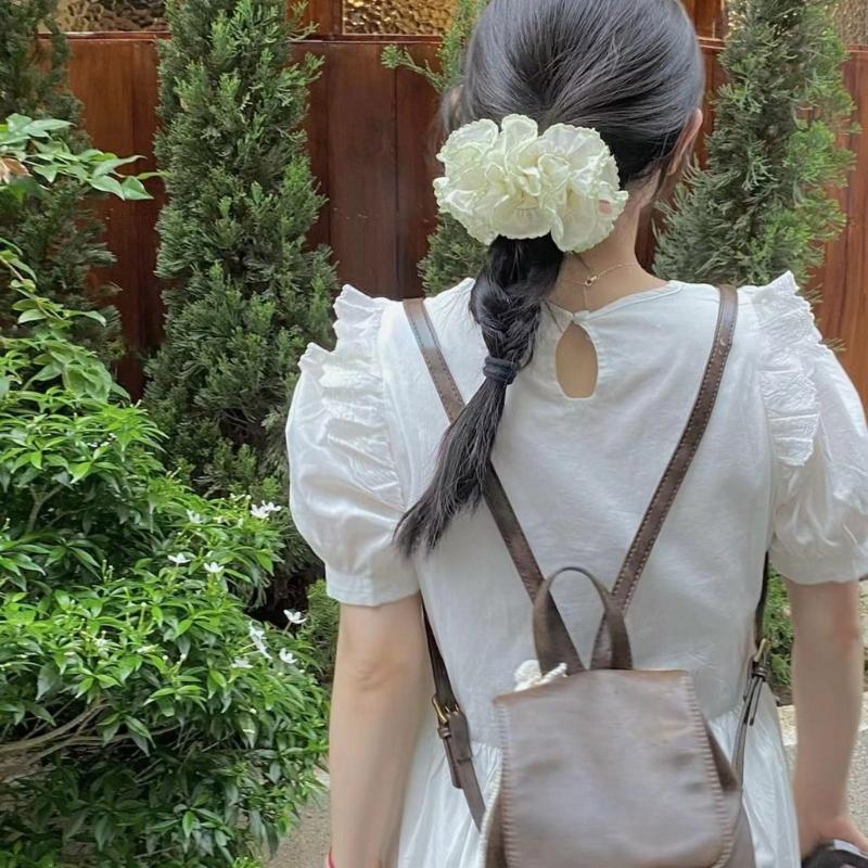11cm Fabric Hair Ties Elastic Scrunchies Multi Color Hair Scrunchies For Daily Use Styling