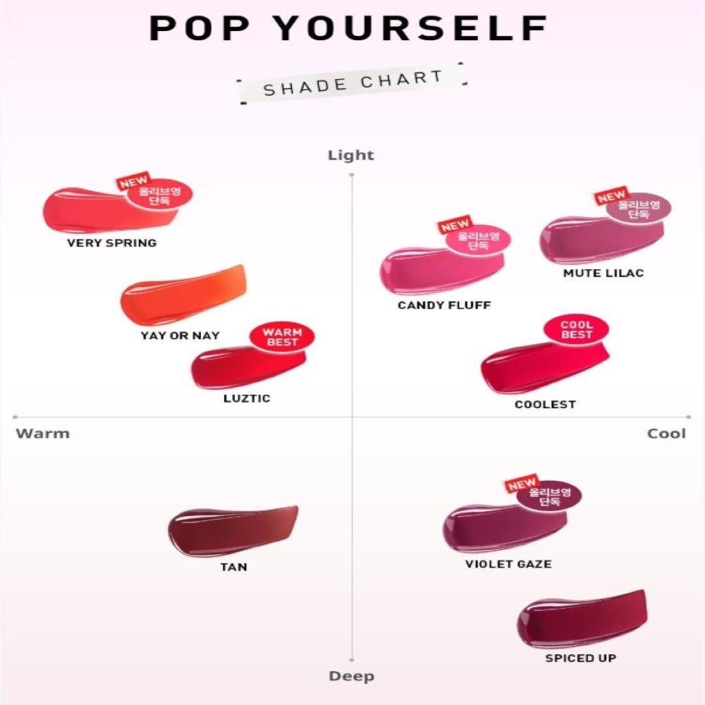 3CE Lazy Pop Lip Stain 4.5g