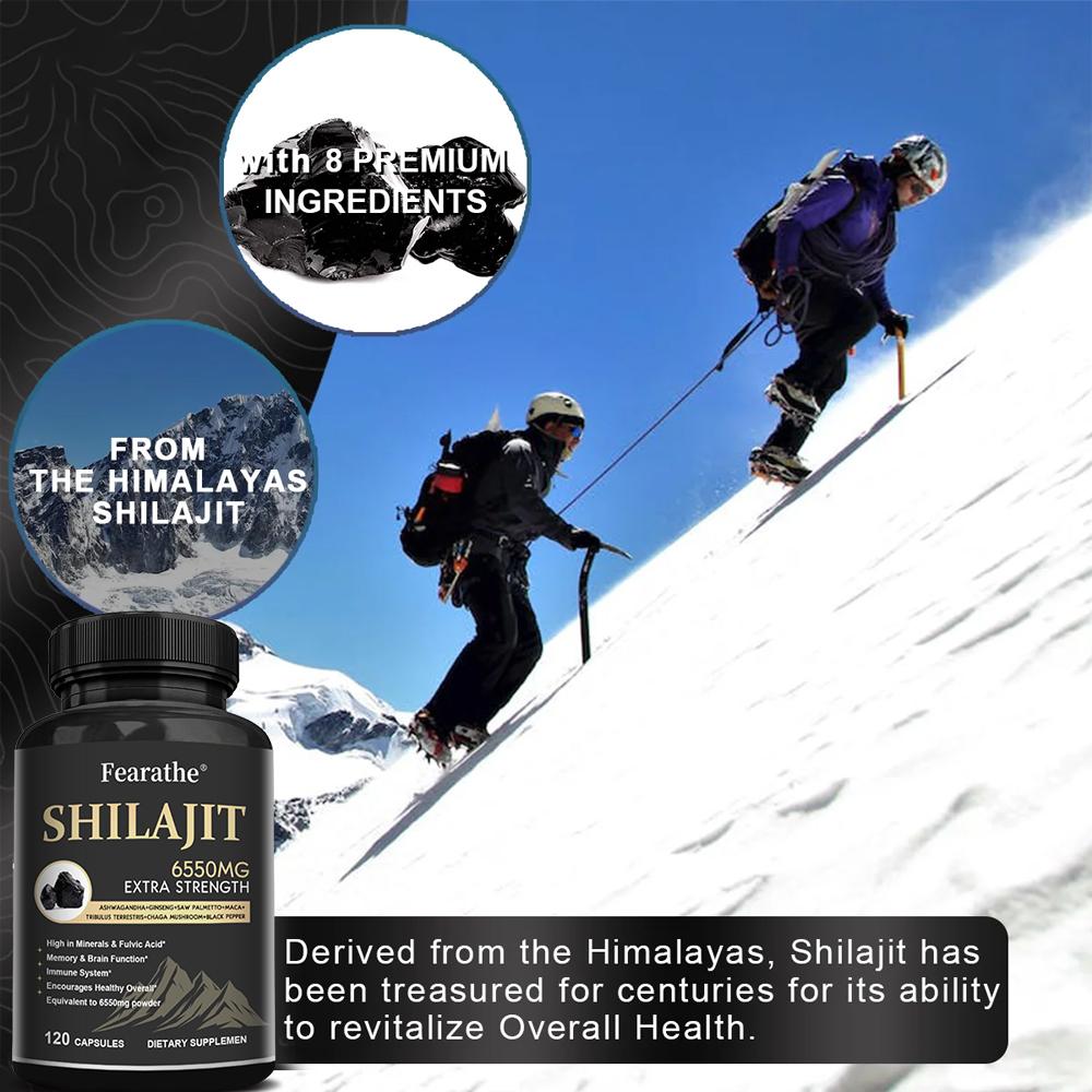 Xilaizhi Capsule 6550mg contains Xilaizhi+South African Drunken Eggplant+Ginseng+Maca Anti Fatigue and Memory Boosting 120 Capsules