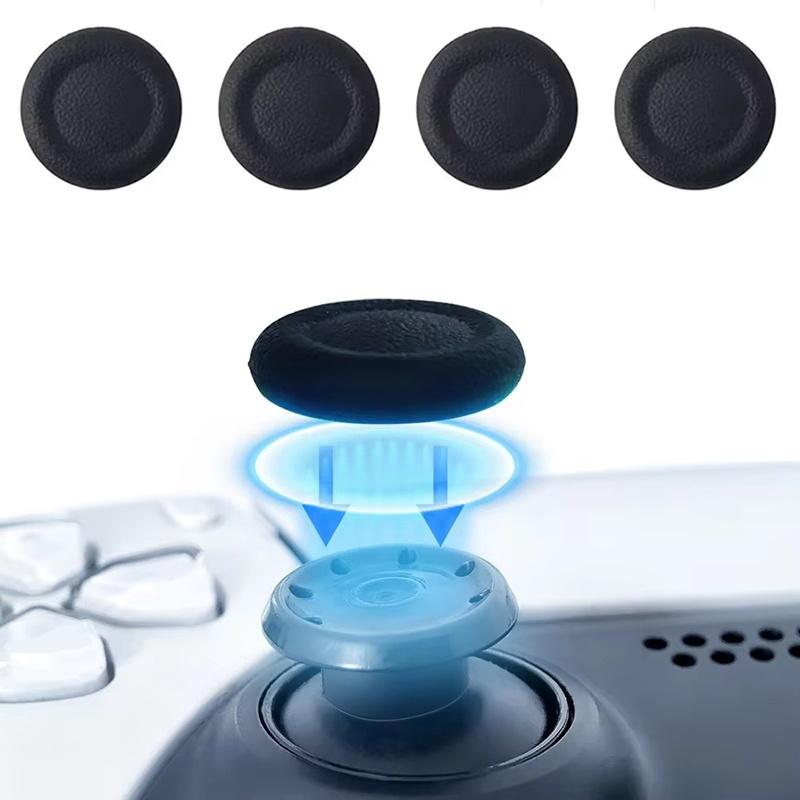 Replacement Cap Thumbsticks For PS5 PS4 Controller Silicone Non-slipAnalog Thumb Sticks Joystick Caps Repair Parts Accessorise