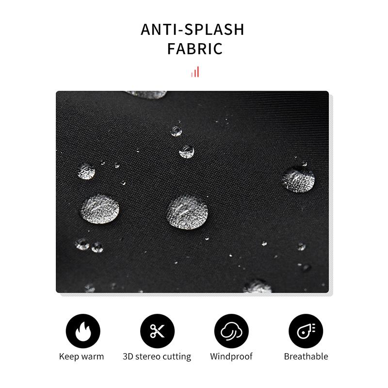 Cycling Sets WOSAWE Mens Winter Thermal Jacket Pants Gel Padded