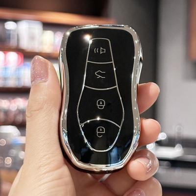 Car Remote Key Full Cover Case Fob For Geely Xingyue Azkarra FY11 Atlas Pro New Emgrand GS X6 SUV EC7 Keychain