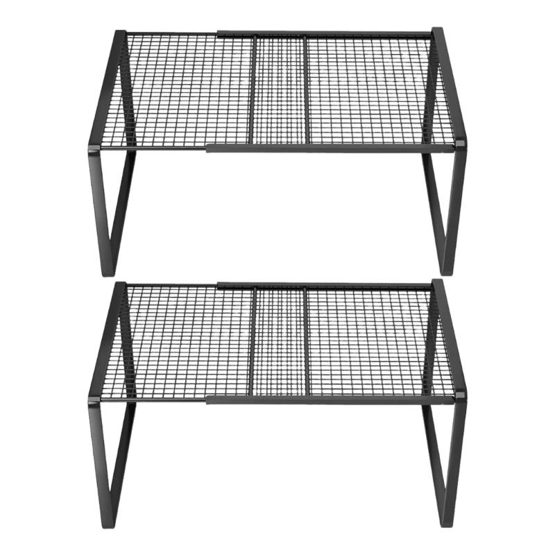 Modern Wardrobes Shelf Organizers With Nonslip Design Space Efficient Metal Storage Rack For Home Use