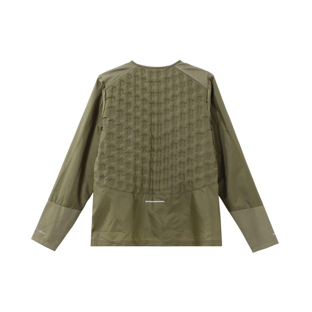 Nike Solid Waterproof Running Color Block Jacket Women Jackets Olive-Green DQ6710-222