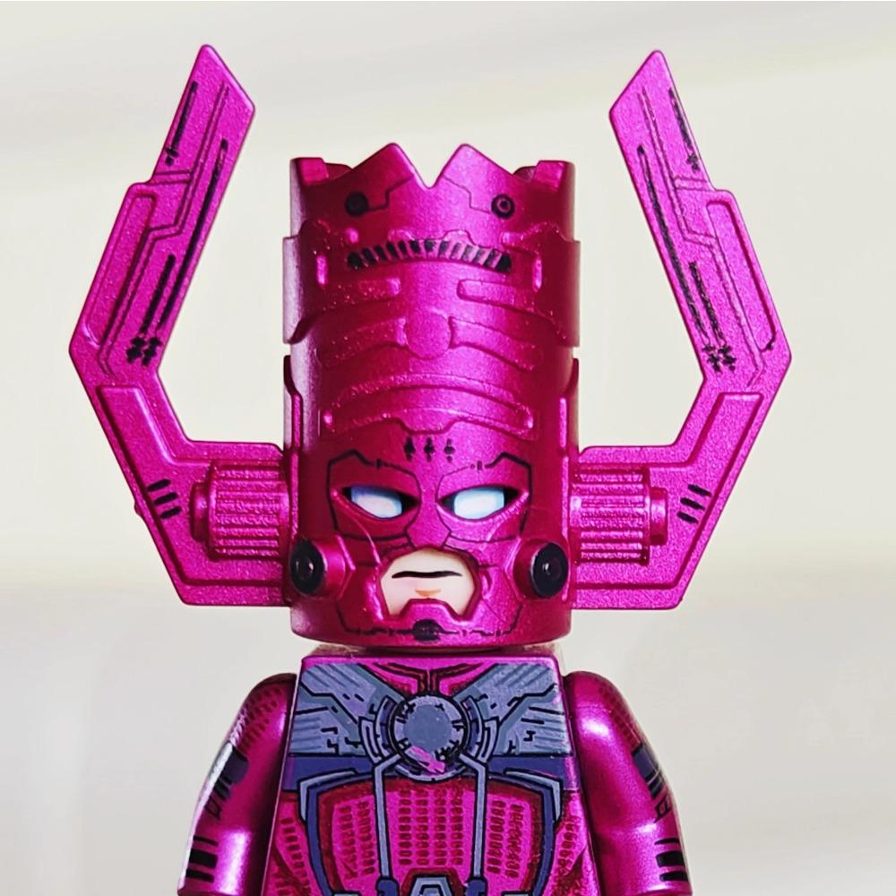 Electroplate Plating Chrome Mr Gold Building Blocks Golden Mini Action Figure Toys